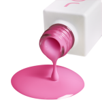 Gel nail polish pink JOIA vegan Hot Candy Shock №185, enamel (6 ml)