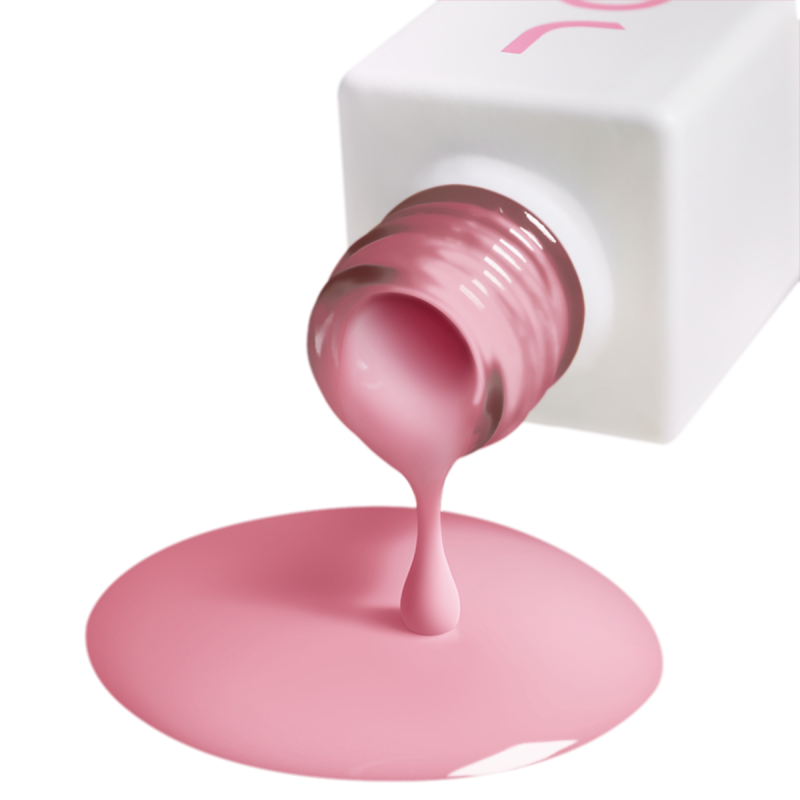 Gel nail polish pink JOIA vegan Apricot Silk №188, enamel (6 ml)