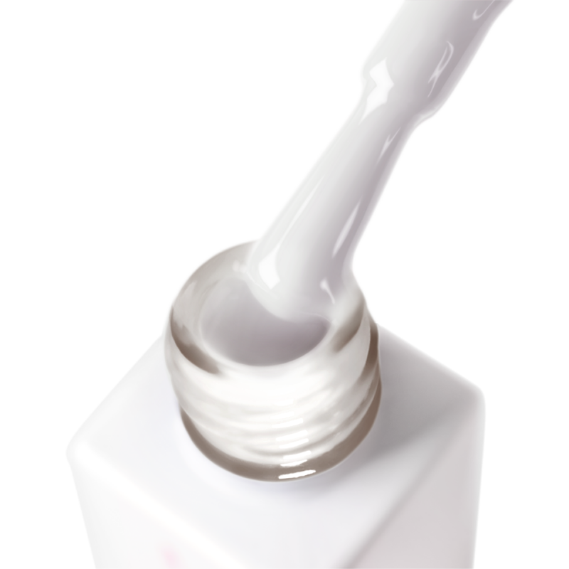 Gel nail polish white JOIA vegan Cloud Dancer №175, enamel (6 ml)
