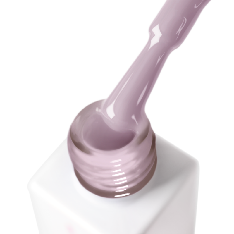 Gel nail polish gray JOIA vegan Warm Taupe №176, enamel (6 ml)