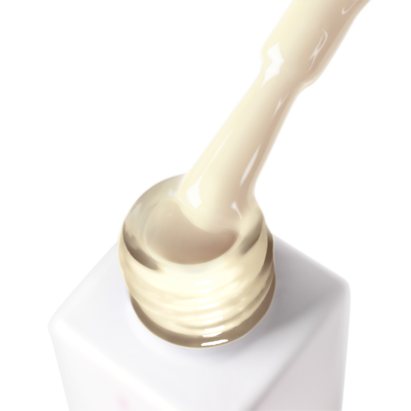 Gel nail polish yellow JOIA vegan Vanilla Cloud №179, enamel (6 ml)