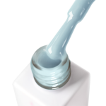 Gel nail polish blue JOIA vegan Milky Lagoon №181, enamel (6 ml)