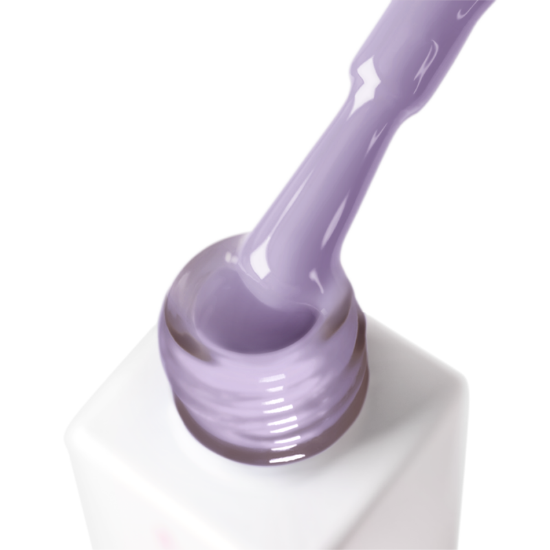 Gel nail polish violet JOIA vegan Lavender Jelly Mist №183, enamel (6 ml)
