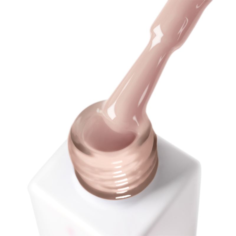 Gel nail polish beige JOIA vegan Nude Atelier №186, enamel (6 ml)