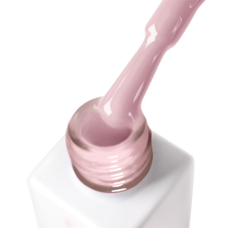 Gel nail polish pink JOIA vegan Ivory Veil №187, enamel (6 ml)