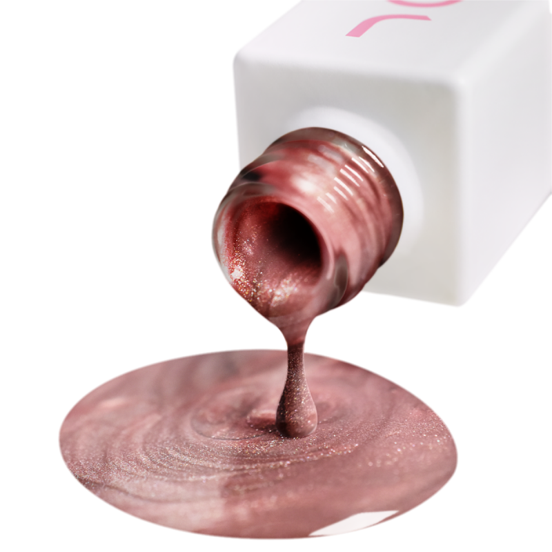 Gel Nail Polish JOIA Vegan Cat Eye 03C Amber Flame, 6 ml