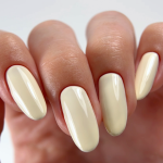 Gel nail polish yellow JOIA vegan Vanilla Cloud №179, enamel (6 ml)