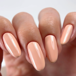Gel nail polish orange JOIA vegan Mango Kiss №184, enamel (6 ml)