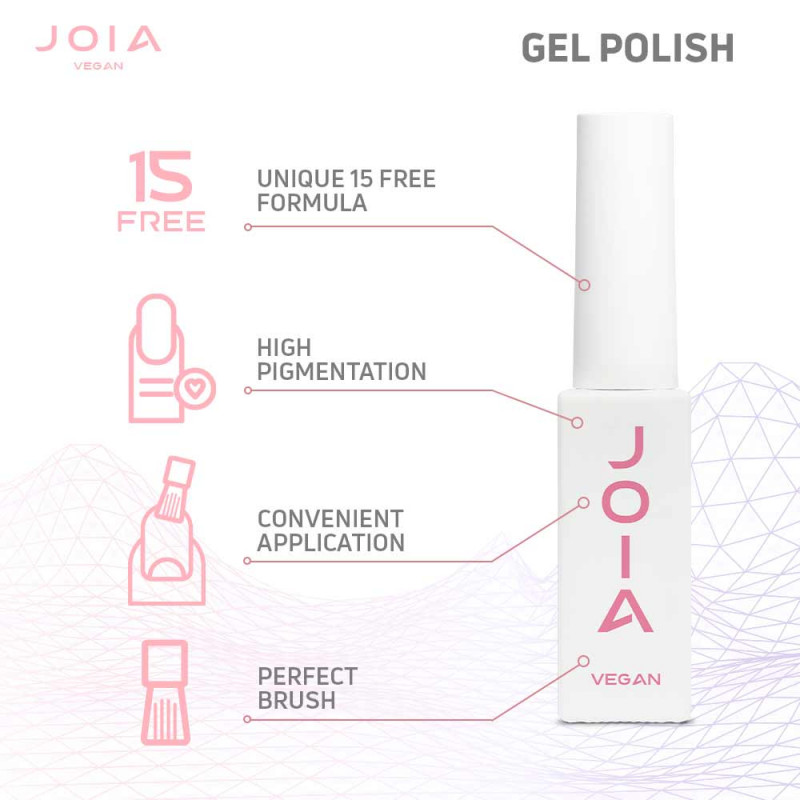 Lakier Hybrydowy JOIA Vegan 125, 6 ml