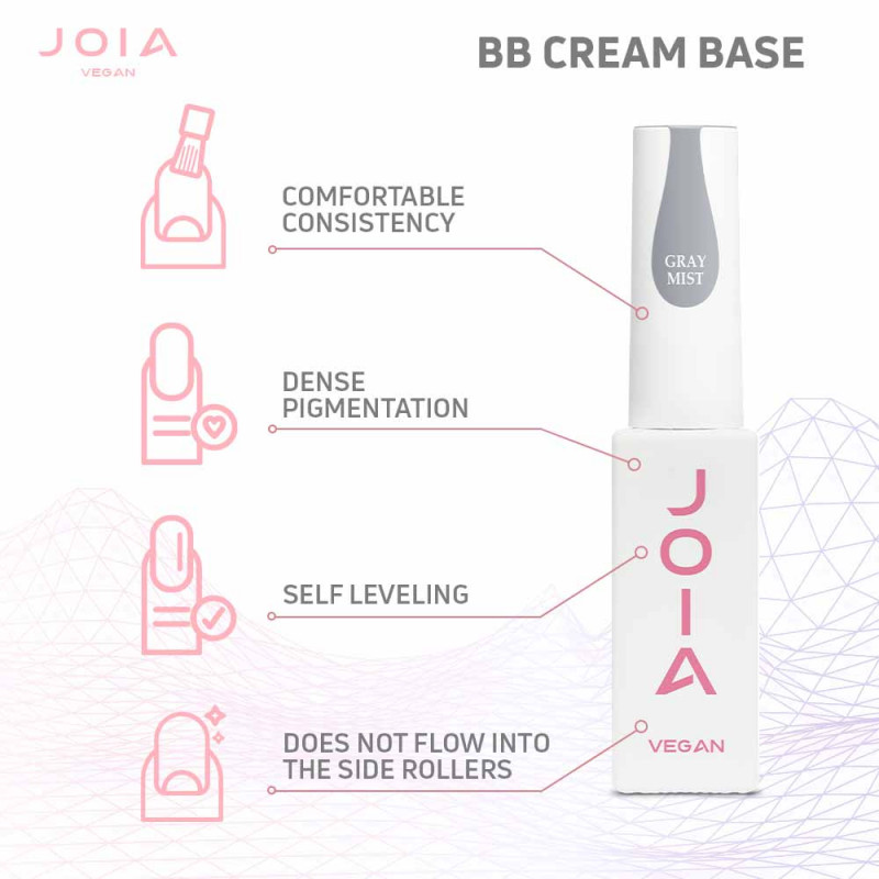 JOIA vegan Camouflage Base BB cream Gray Mist, 8 ml