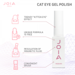 Gel Nail Polish JOIA Vegan Cat Eye 03C Amber Flame, 6 ml