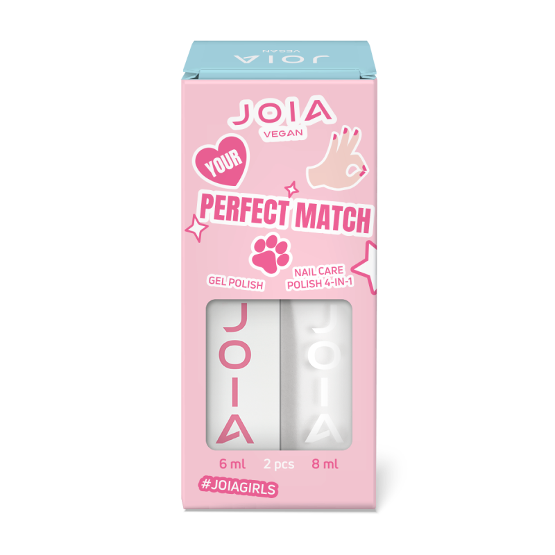 Set 001 Perfect match JOIA vegan, White