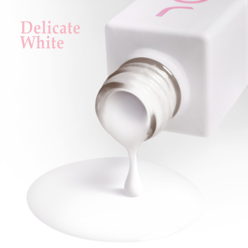 JOIA vegan PolyLiquid Gel, Delicate White, 8 ml