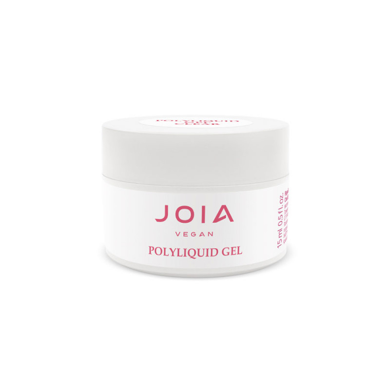 JOIA vegan PolyLiquid Gel, Clear, 15 ml