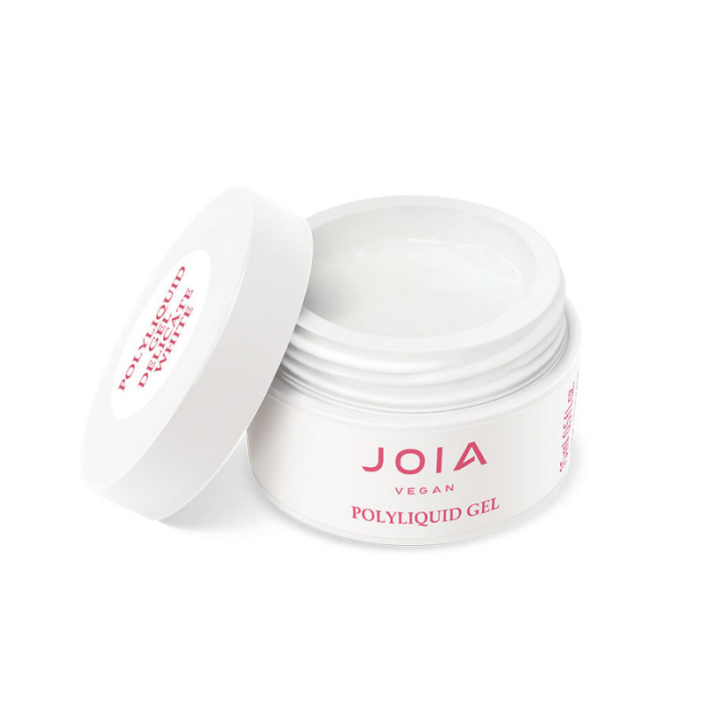 JOIA vegan PolyLiquid Gel, Delicate White, 15 ml