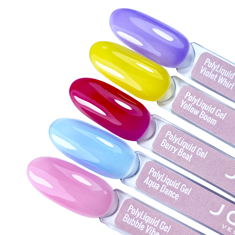 Żel płynny PolyLiquid gel JOIA vegan, Berry Beat, 8 ml