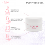 JOIA vegan Polymousse Gel, 02 Peach Cloud, 15 ml