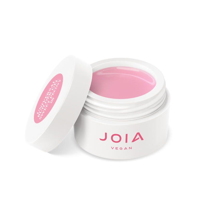 Uniwersalny żel budujący Universal Builder Gel JOIA vegan 08 Sweet Peony, 15 ml