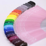 A palette of gel polishes on tips 001-059 JOIA vegan