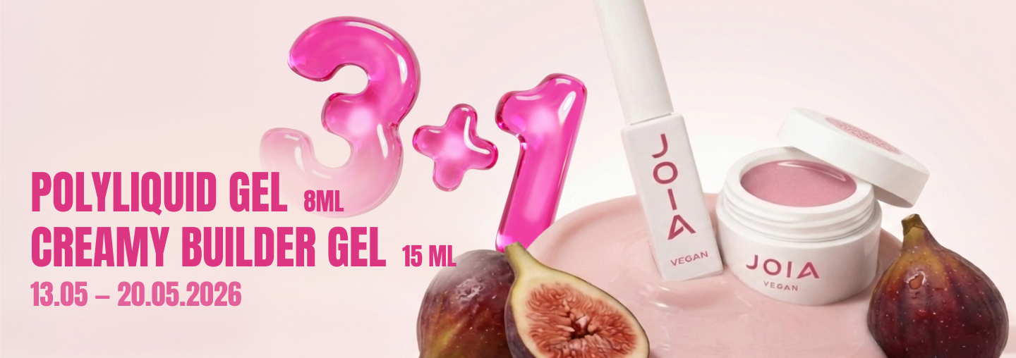 Gel Wardrobe 3+1 by JOIA vegan — your perfect summer set!