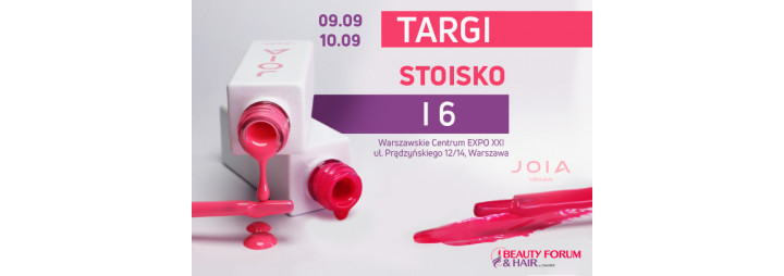 We invite you to the BEAUTY FORUM & HAIR by Cosmoprof in Warsaw on 9-10 of September!