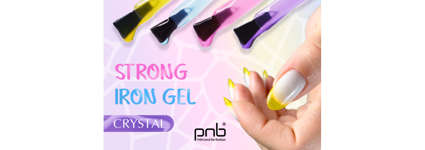 Odcienie witrażowe Strong Iron Gel PNB!