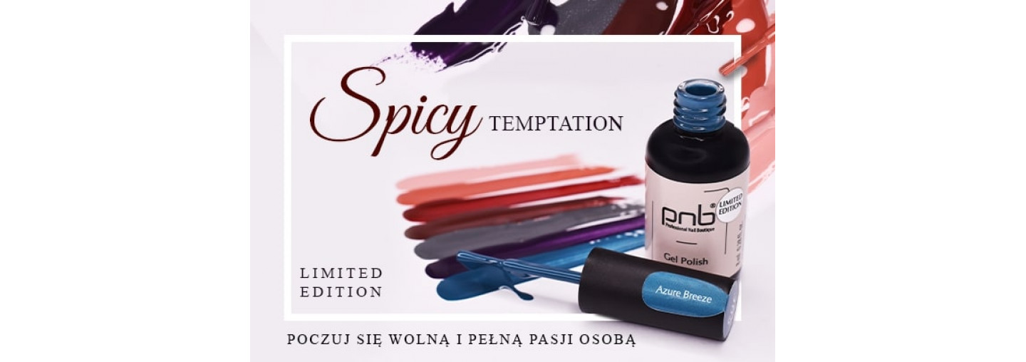 Kusząca limitowana jesienna kolekcja lakierów hybrydowych Spicy Temptation PNB!