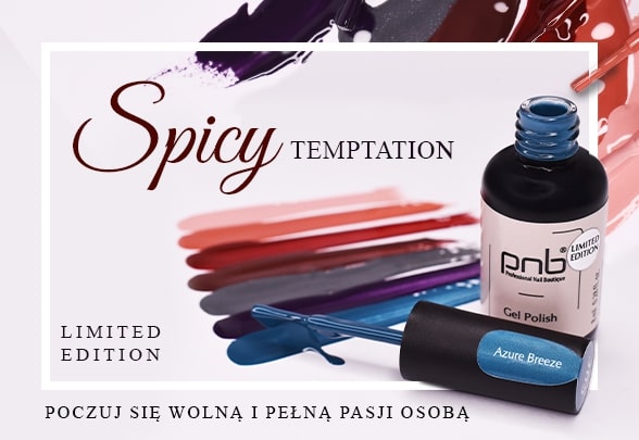 The seductive limited edition fall collection of Spicy Temptation gel polishes from PNB!