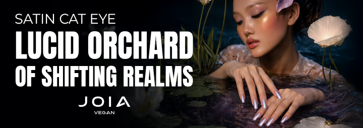 Meet six new satin shades of gel polish with a “cat's eye” effect!