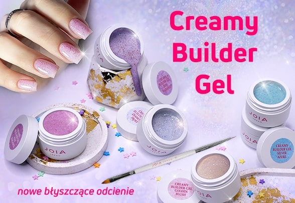 Niezrównany żel budujący Creamy Builder Gel JOIA vegan z folią