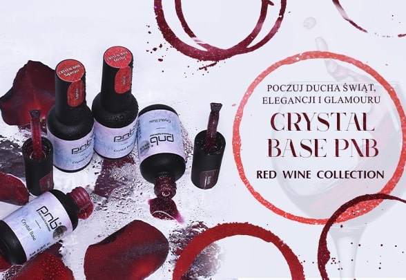 Magical evenings with new limited colors of UV/LED Crystal Base PNB - RED WINE Collection!