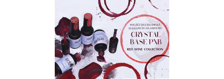 Magical evenings with new limited colors of UV/LED Crystal Base PNB - RED WINE Collection!