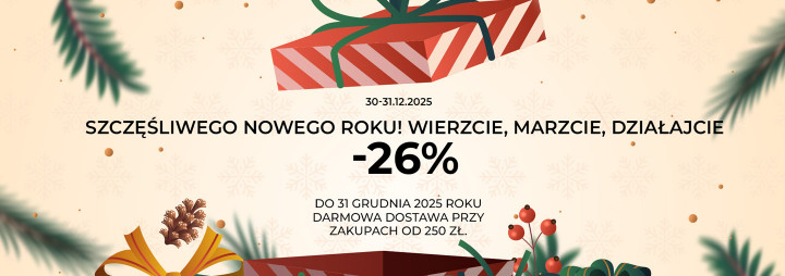 Noworoczny rabat -26%!