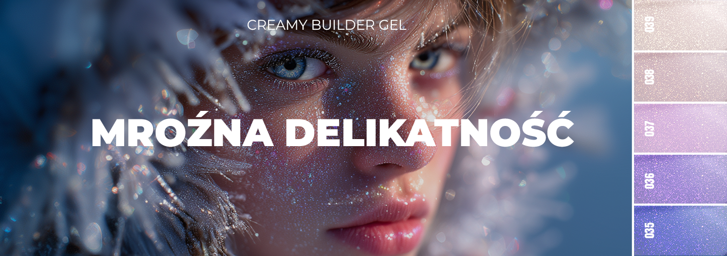 Prezentujemy pięć lśniących odcieni Creamy Builder Gel od JOIA vegan!