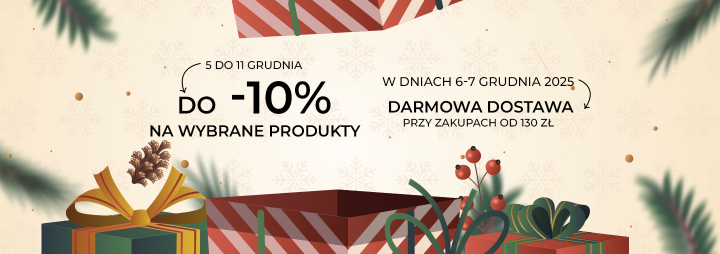 Rabat -10% + darmowa dostawa!