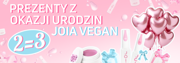 Świętuj razem z JOIA Vegan! Promocja 2=3 z okazji naszej trzeciej rocznicy!