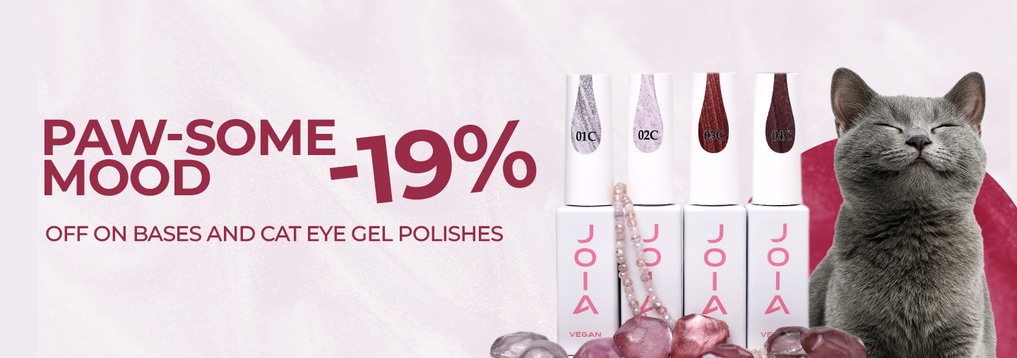 Murrrr! 19% discount on JOIA vegan products!