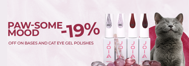 Murrrr! 19% discount on JOIA vegan products!