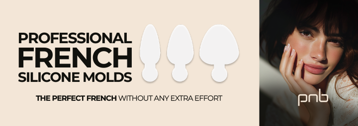 Meet the PNB silicone molds for your French manicure!