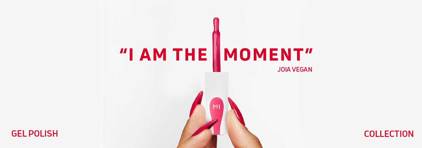 We are pleased to present the new collection of gel polishes I am the moment JOIA vegan