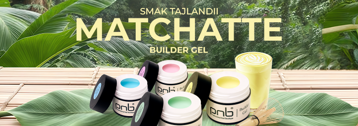 Pastelowe odcienie ulubionego Builder Gel PNB z limitowanej kolekcji Matchatte!