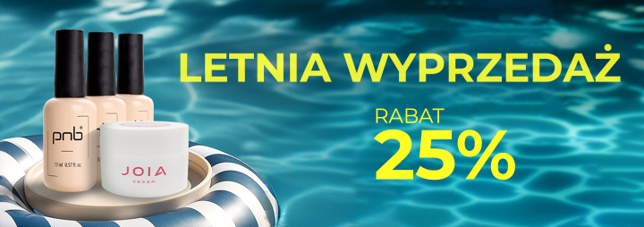 Wielka letnia wyprzedaż! Rabaty do 25%!