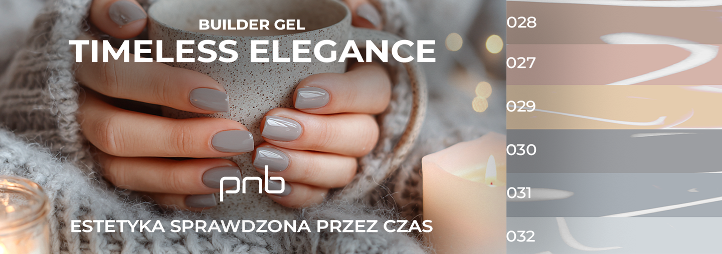 Poznaj sześć czarujących odcieni ulubionego Builder Gel PNB!