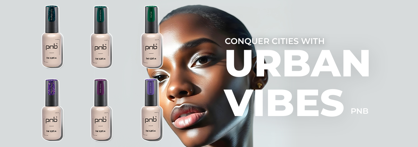 New! Urban Vibes from PNB: New colors for a stylish manicure in the rhythm of the city!