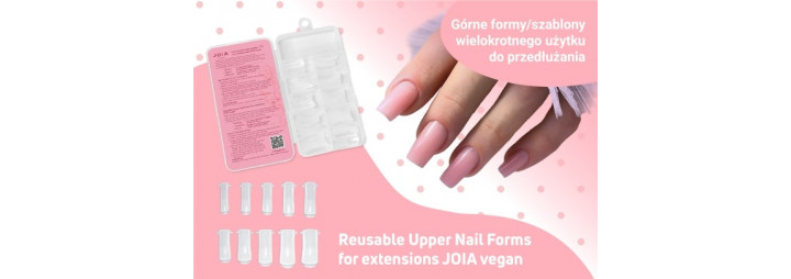 We present a luxurious novelty – reusable top molds for JOIA vegan extensions