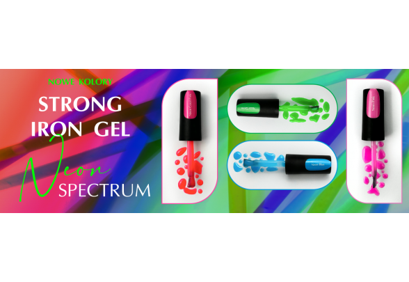 Neon spectrum Strong Iron Gel PNB!