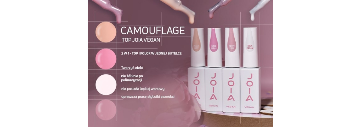 Camouflage Top JOIA vegan for a trendy design "lip gloss"!