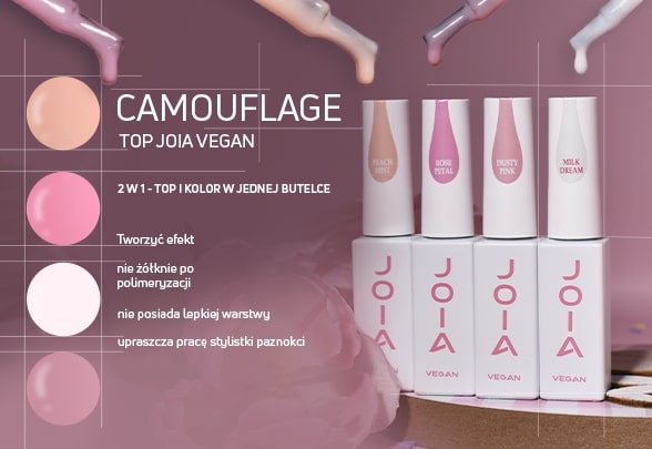 Camouflage Top JOIA vegan dla modnego designu lip gloss!