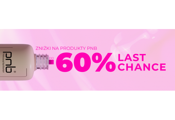 Ostatnia szansa na zakup produktów PNB z największą w historii 60% zniżką w promocji "Last chance"!