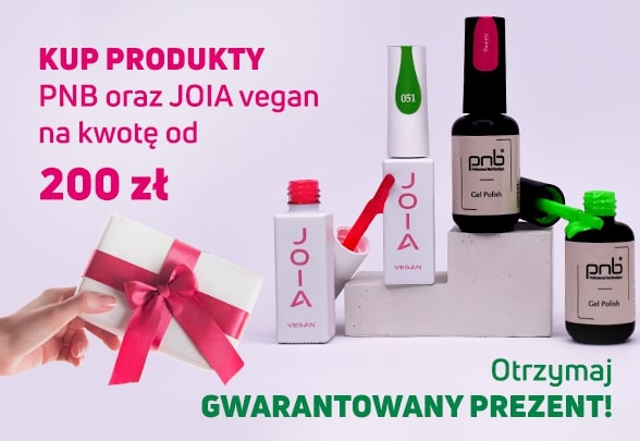 Otrzymaj gwarantowany prezent od PNB i JOIA Vegan!